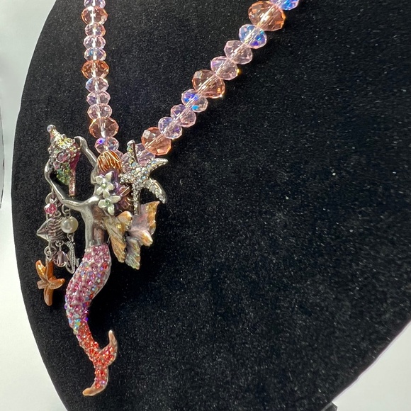 Kirks Folly Mermaid Pin/Enhancer and Necklace - Picture 8 of 11